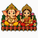 Laxmi Ganesh™ Blessings – Devotional Wall Organizer