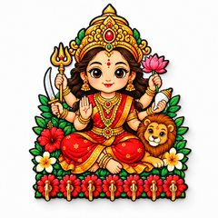 Durga Ma™ Blessings – Devotional Wall Organizer
