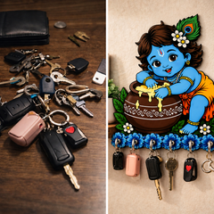 BalKrishna™ Makhan Blessings – Devotional Wall Organizer