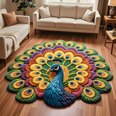 Peacock Floor Mat