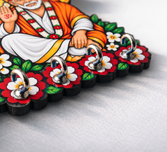 Sai Baba — Devotional Wall Key Holder