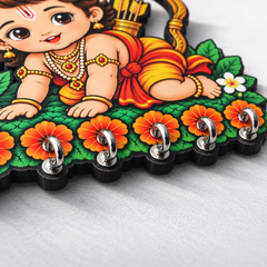 Baby Raam — Devotional Wall Key Holder!