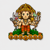 Panch Mukhi Hanuman™ Blessings – Devotional Wall Organizer