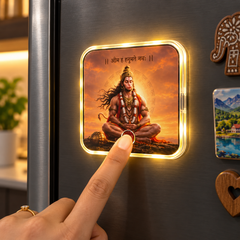 Hanuman Divine Fridge Magnet control detail