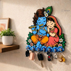 RadhaKrishna™ (Flute Edition) – Devotional Wall Organizer