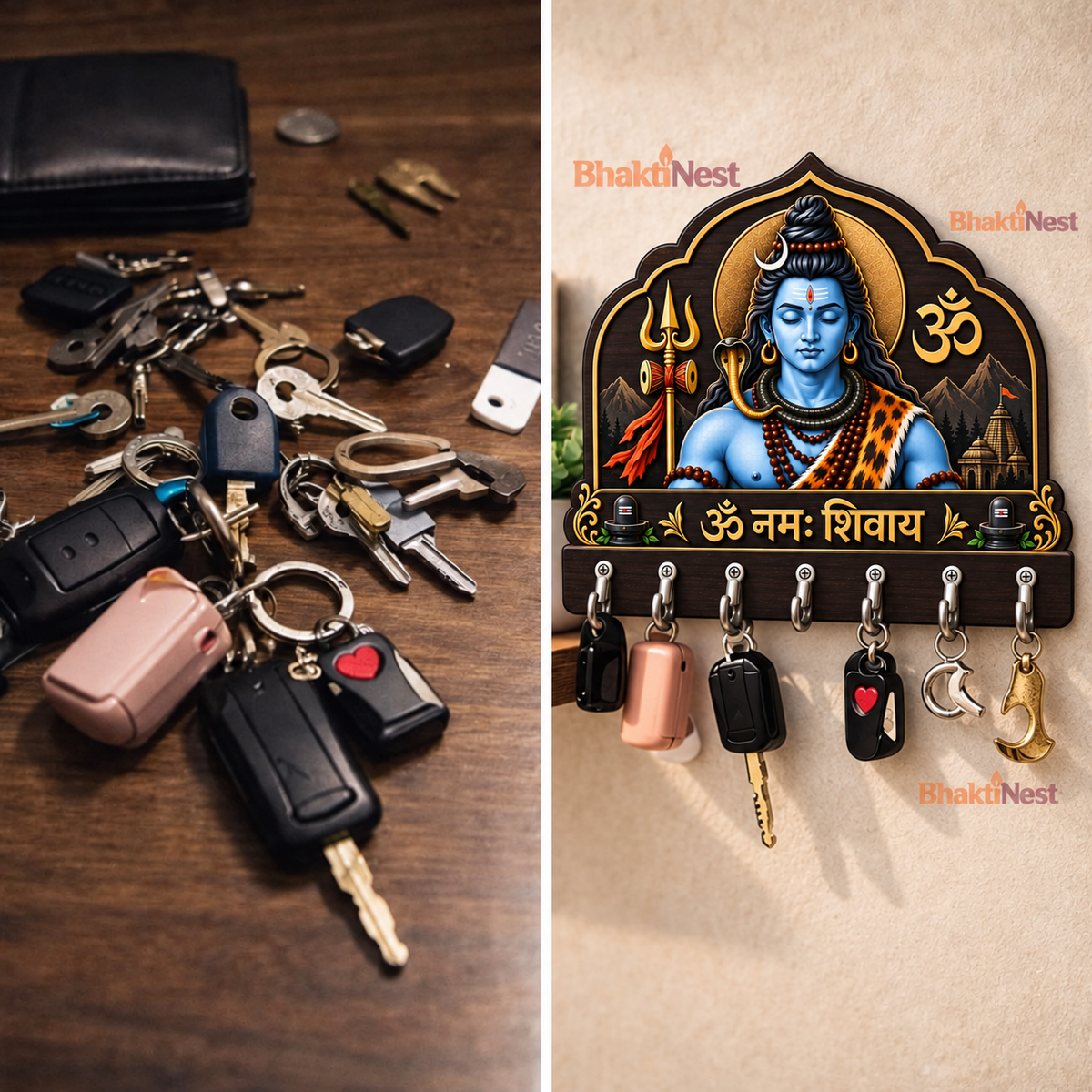 Mahadev™ Kailash Darshan – Devotional Wall Organizer!