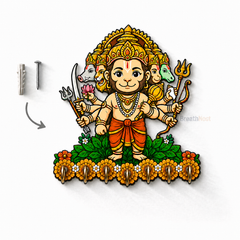 Panch Mukhi Hanuman™ Blessings – Devotional Wall Organizer