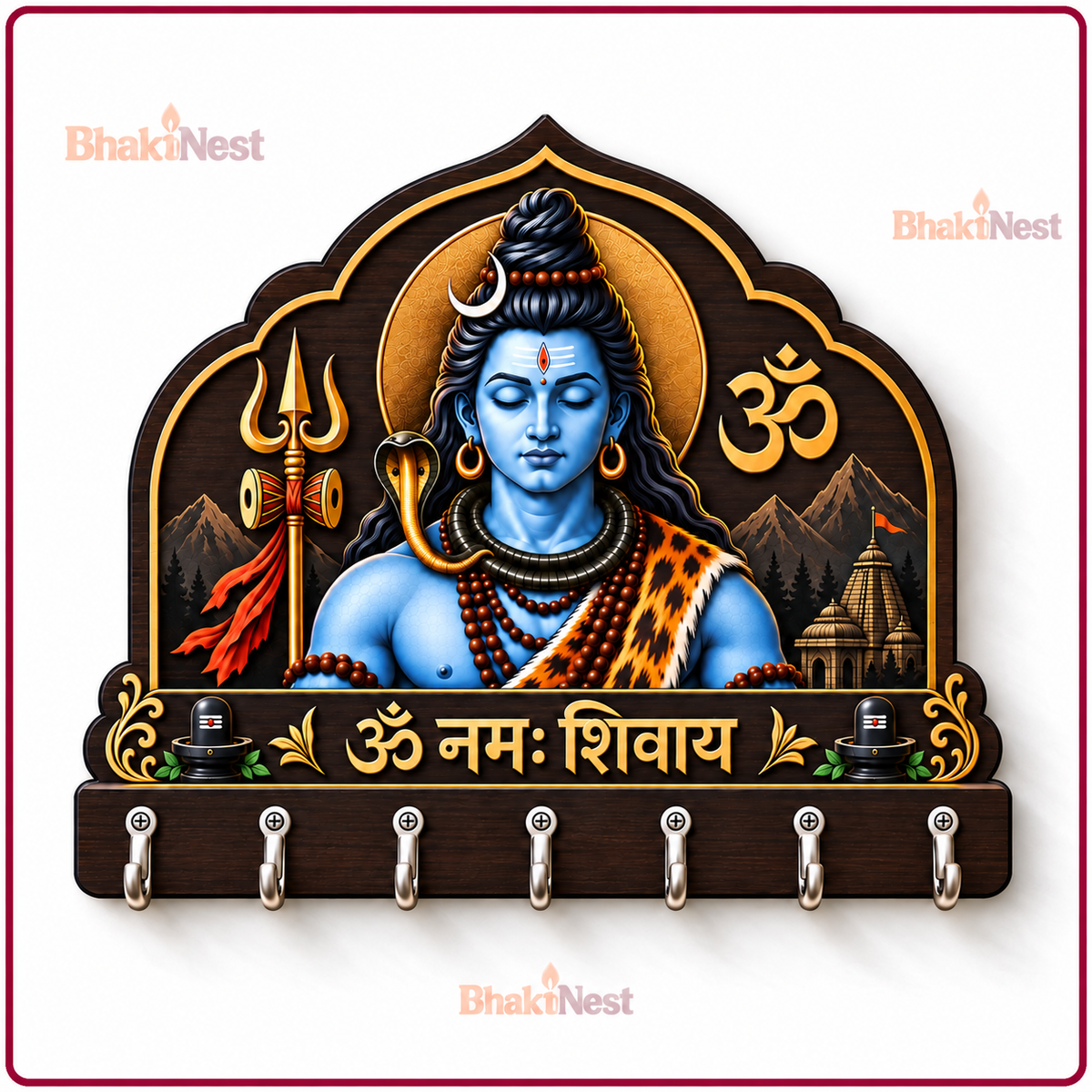 Mahadev™ Kailash Darshan – Devotional Wall Organizer!
