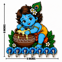 BalKrishna™ Makhan Blessings – Devotional Wall Organizer