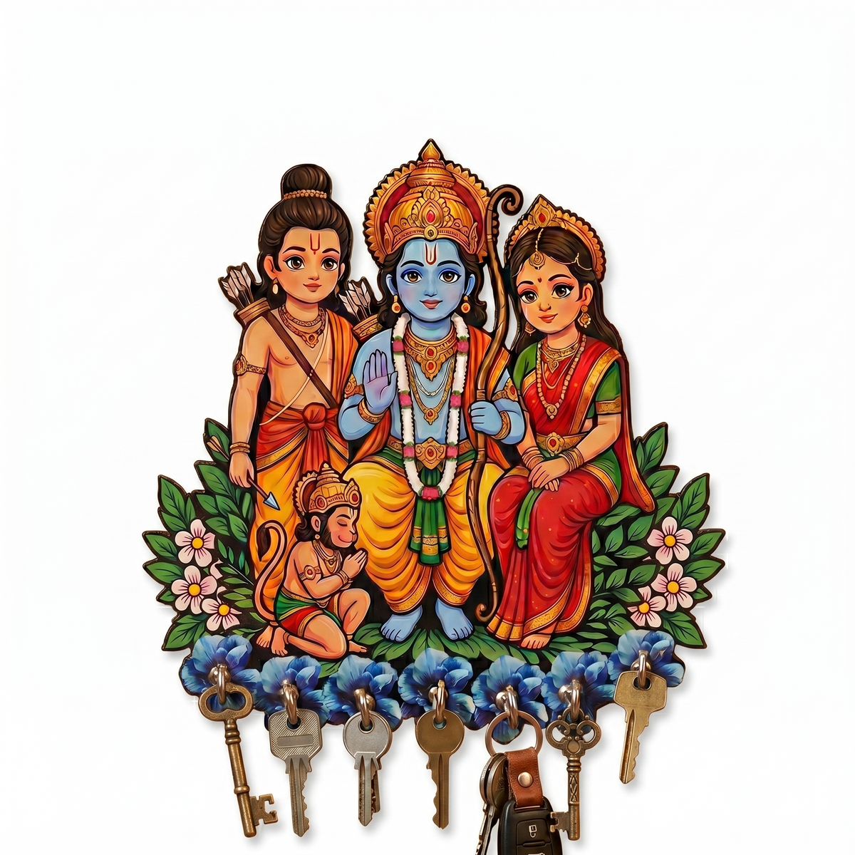 Ram Parivar™ Blessings – Devotional Wall Organizer