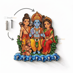 Ram Parivar™ Blessings – Devotional Wall Organizer