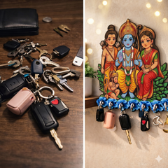 Ram Parivar™ Blessings – Devotional Wall Organizer