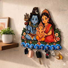 Shiv Parivar™ Blessings – Devotional Wall Organizer