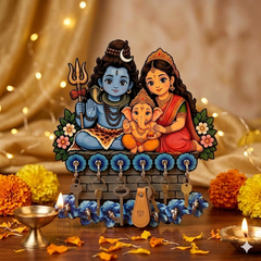 Shiv Parivar™ Blessings – Devotional Wall Organizer