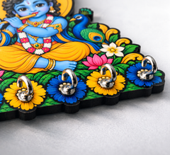 Krishna™ Divya Prabha — Devotional Wall Key Holder!