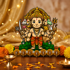 Panch Mukhi Hanuman™ Blessings – Devotional Wall Organizer
